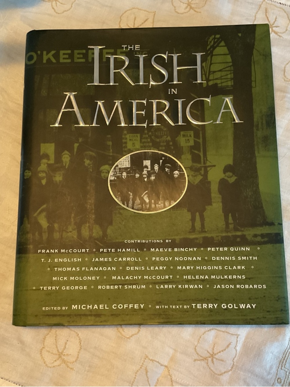 The Irish in America Hardcover Coffee Table Book